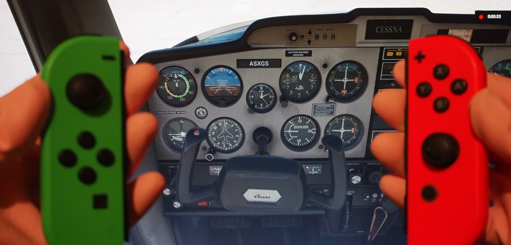 【無料】JoyConでフライトシミュレーターを操作するツール【β版】