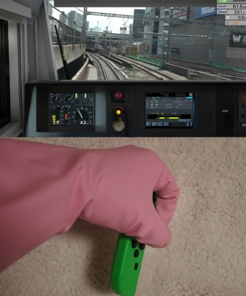 【無料】JoyConでトレインシミュレータを操作するツール【β版】