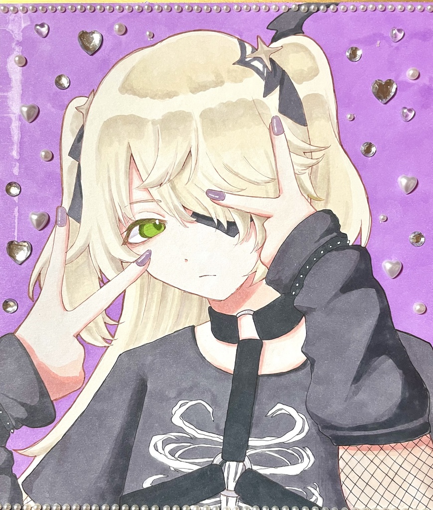 フィッシュル色紙
