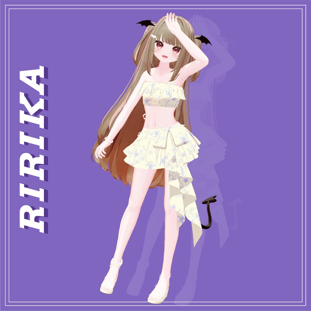 🐱ねむねむBeach☆Pearl 🐱清楚系ゆるふわ水着/真央/りりか/