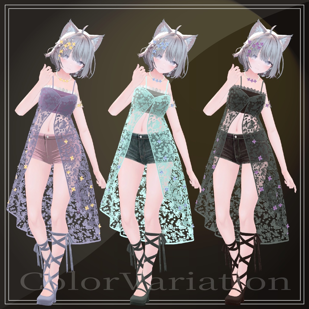 🐱ねむねむFlower☆Garden🐱6アバター対応