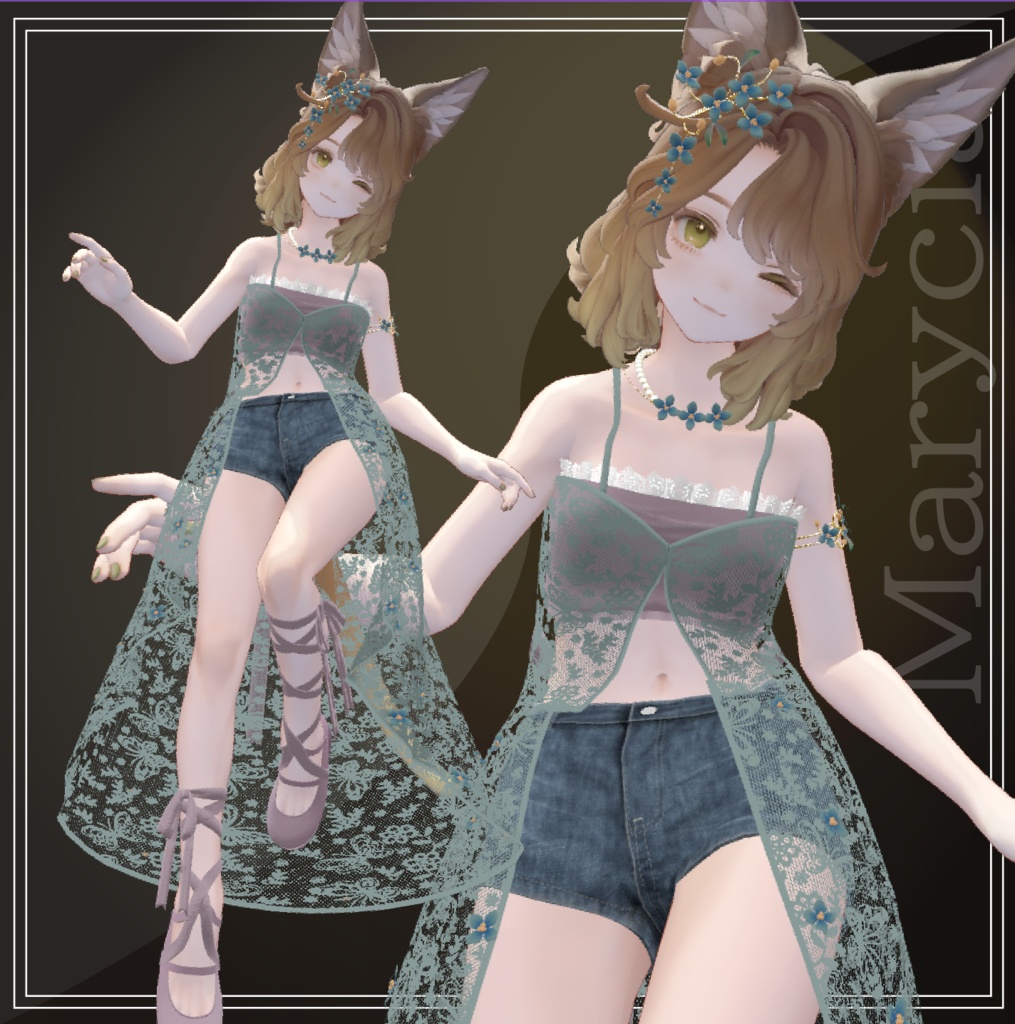 🐱ねむねむFlower☆Garden🐱6アバター対応