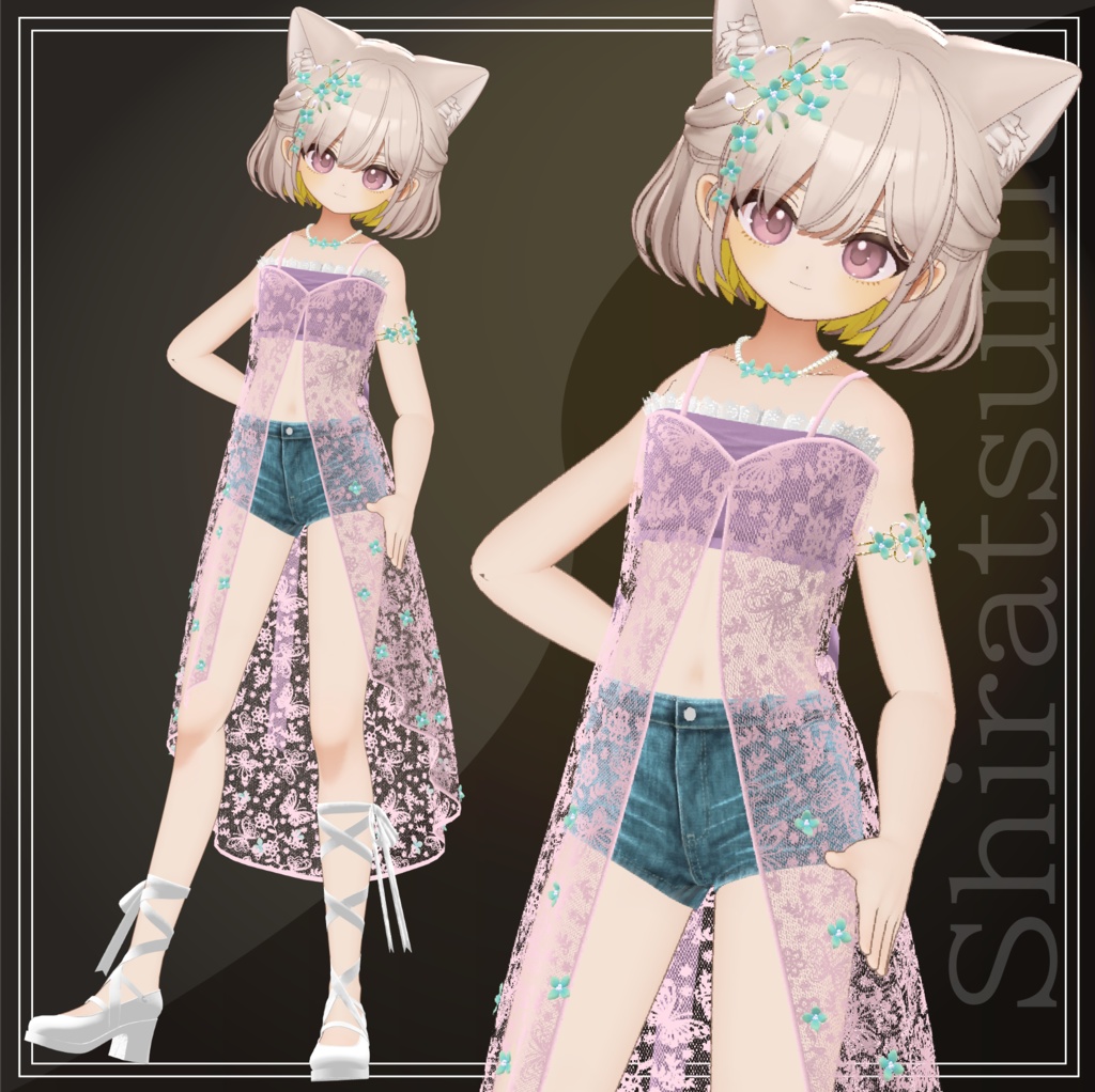 🐱ねむねむFlower☆Garden🐱6アバター対応