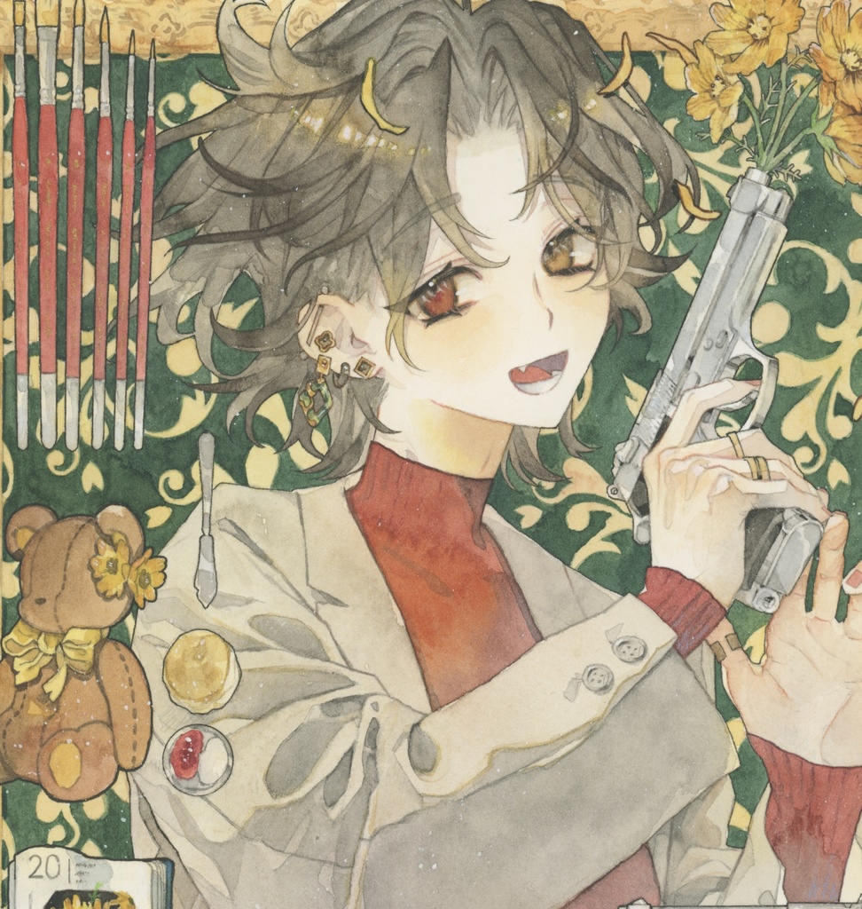 レンブラントイラスト原画