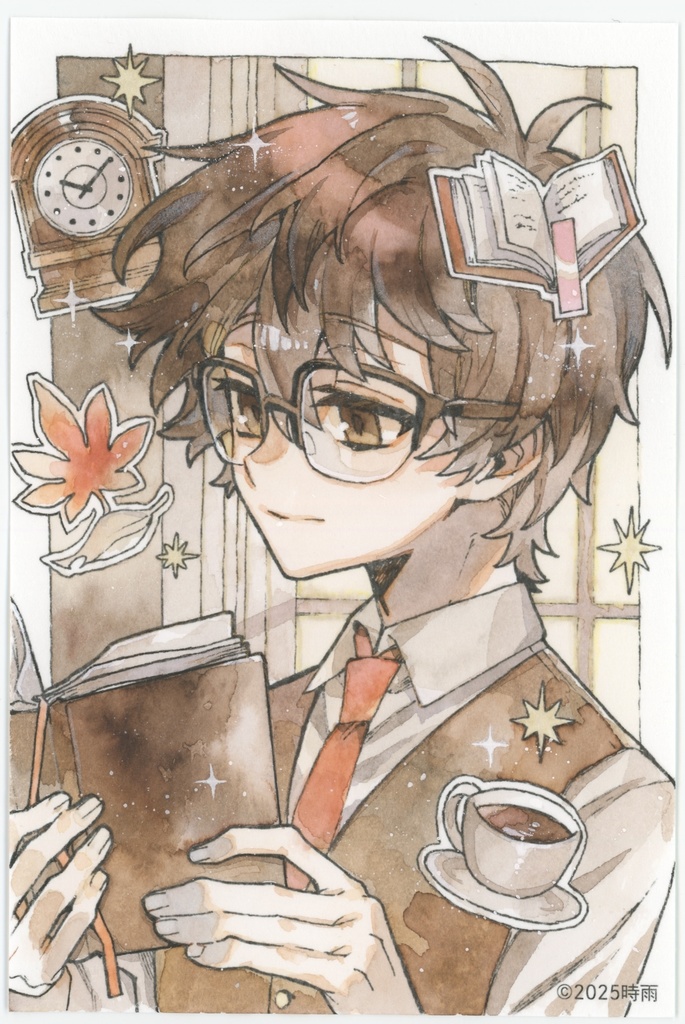 イラスト原画(印刷線画)