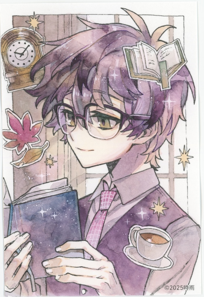 イラスト原画(印刷線画)