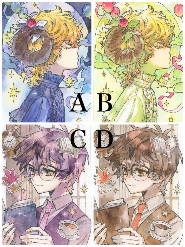 イラスト原画(印刷線画)