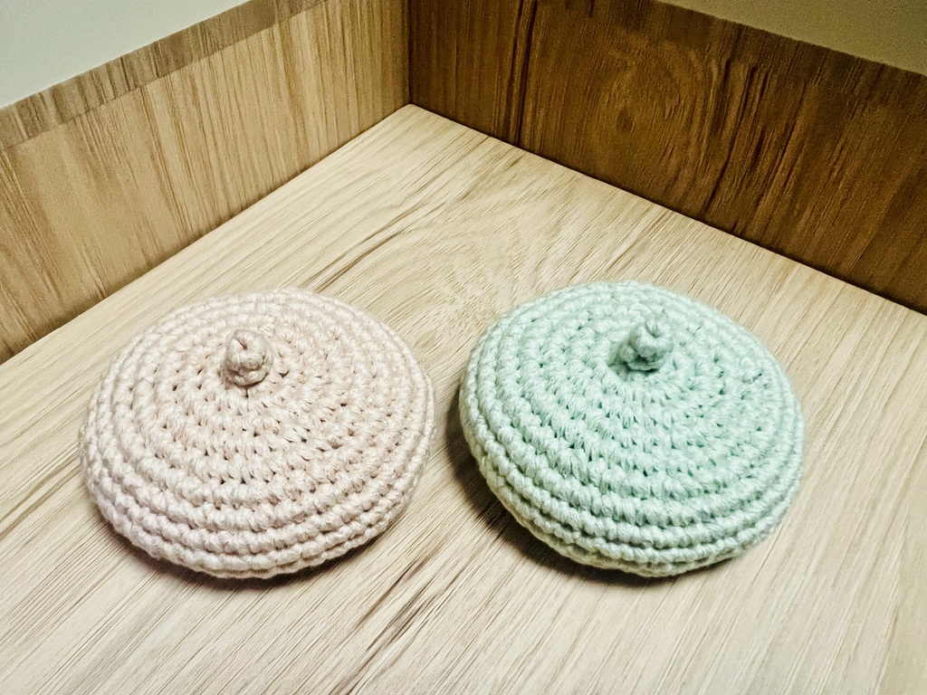 コットンのベレー帽