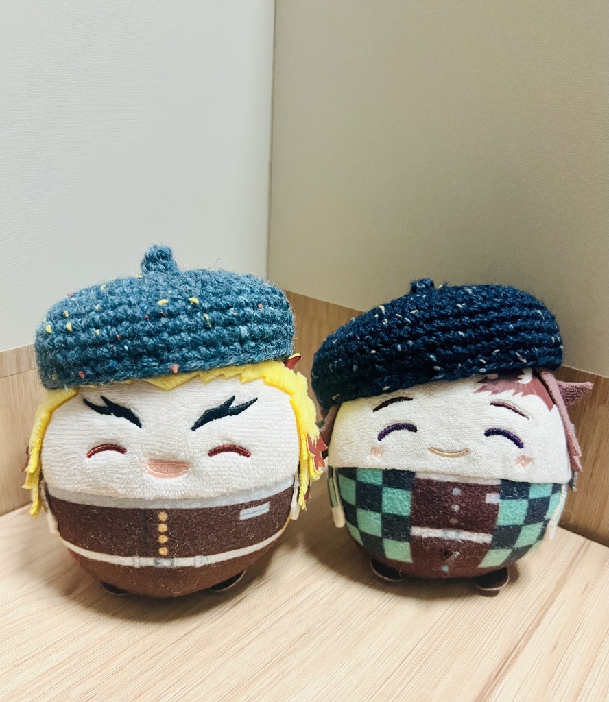 秋冬ツイードベレー帽