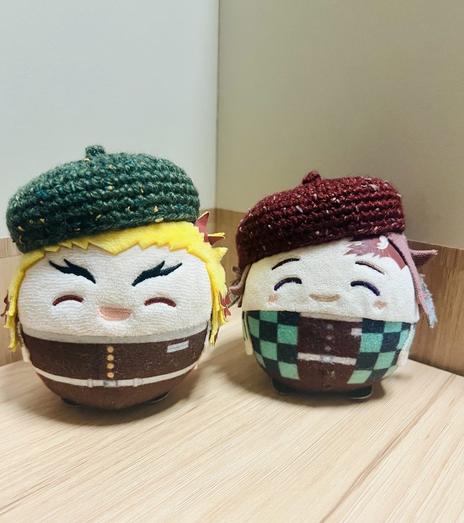 秋冬ツイードベレー帽