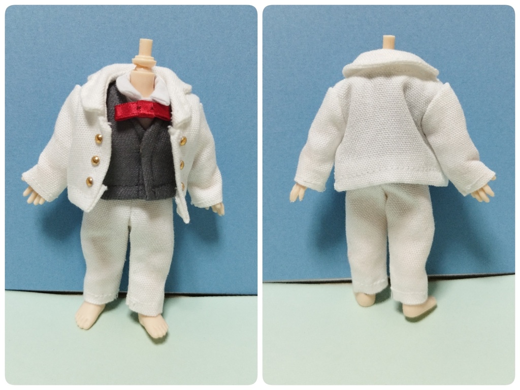 タキシードセット白