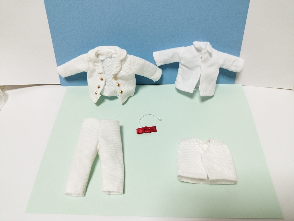 タキシードセット白