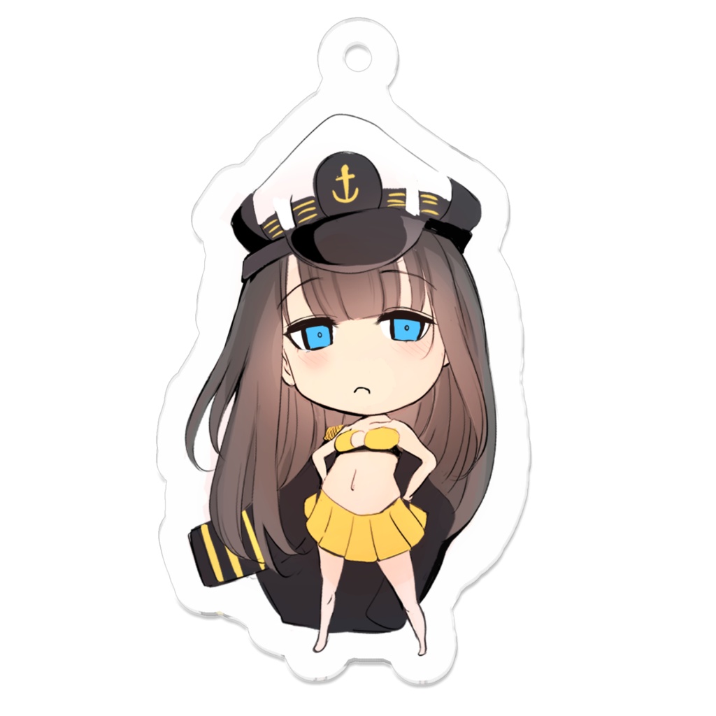 アクリルキーホルダーSDジト目