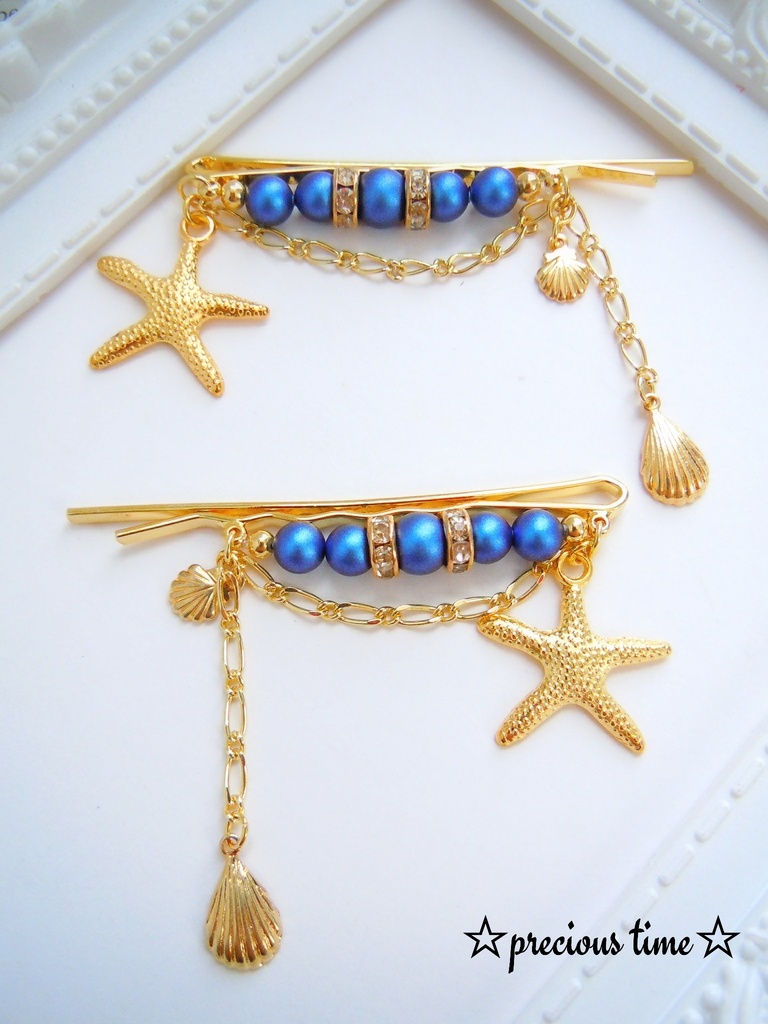 人魚姫の髪飾り