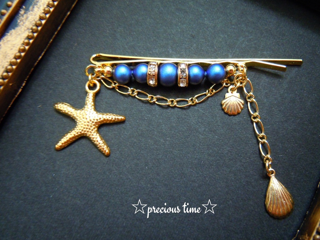 人魚姫の髪飾り