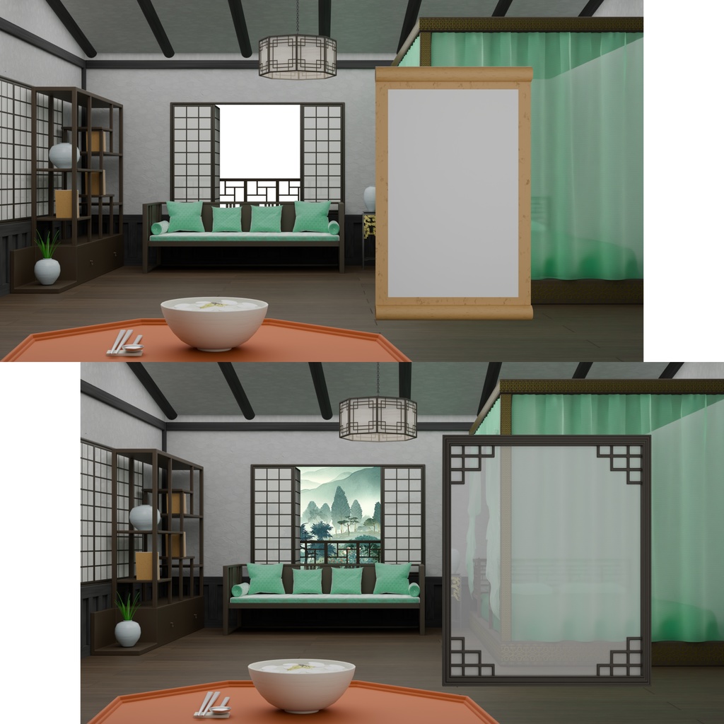 🎍🧧{配信背景} 韓国のお正月、トックク食べよ〜!🥄🧧🎍