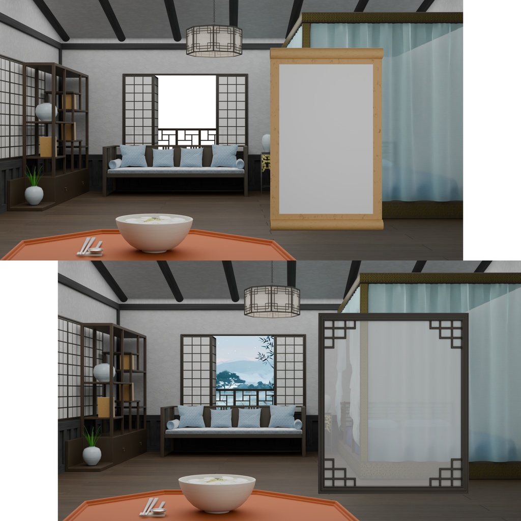 🎍🧧{配信背景} 韓国のお正月、トックク食べよ〜!🥄🧧🎍