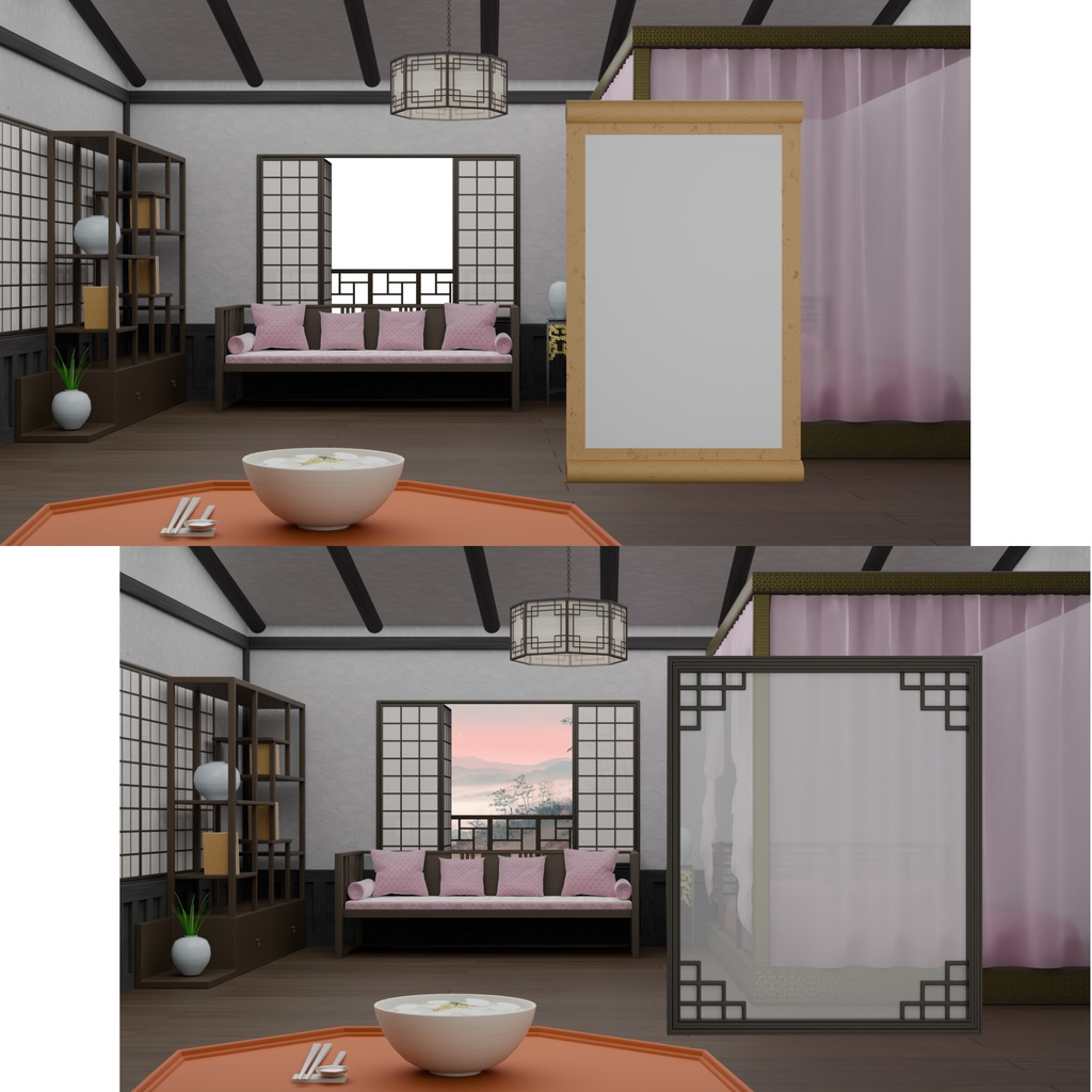 🎍🧧{配信背景} 韓国のお正月、トックク食べよ〜!🥄🧧🎍