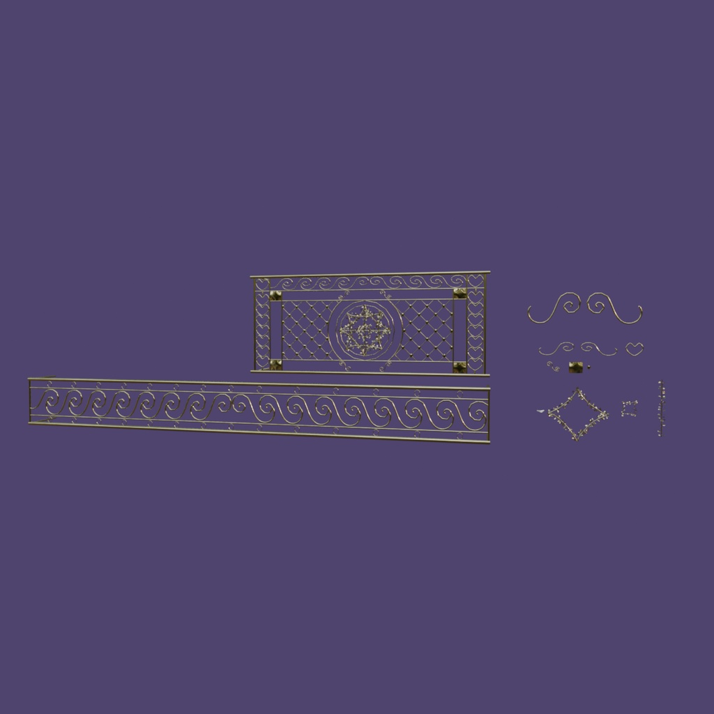 Fence Assets (.fbx)
