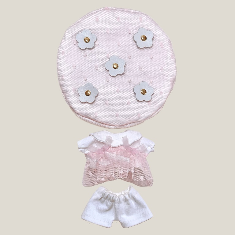 spring tulle apron set