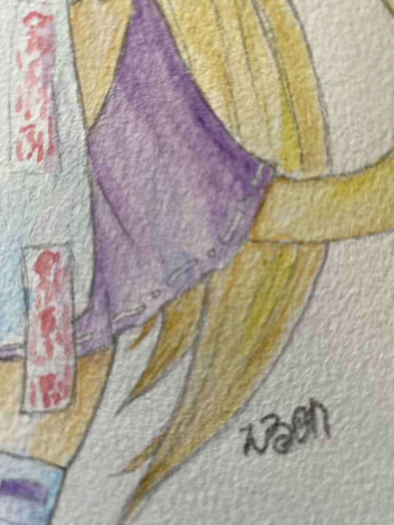 笑ロス原画　「リーナ＝ロスト」