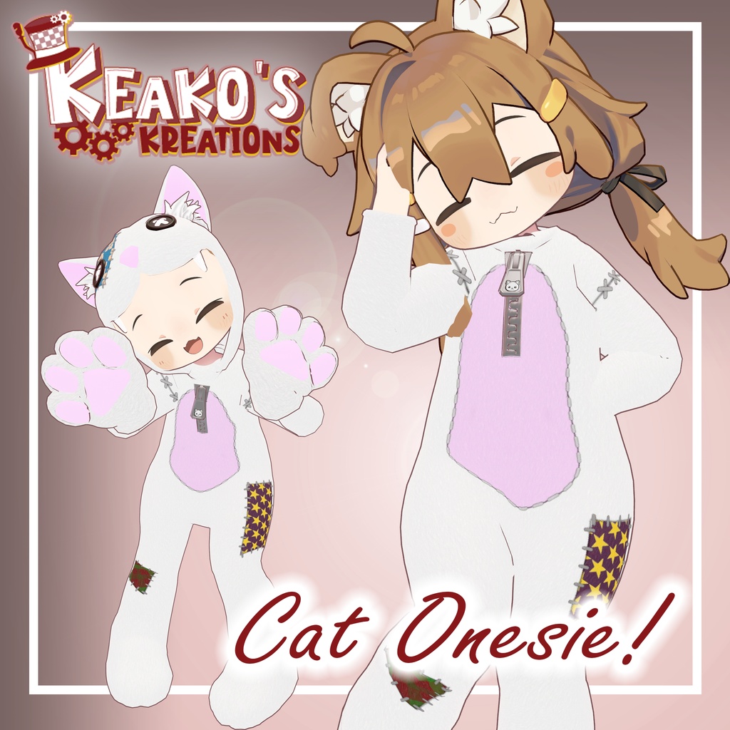 Keako Kreations - Cat Onesie for Mamehinata