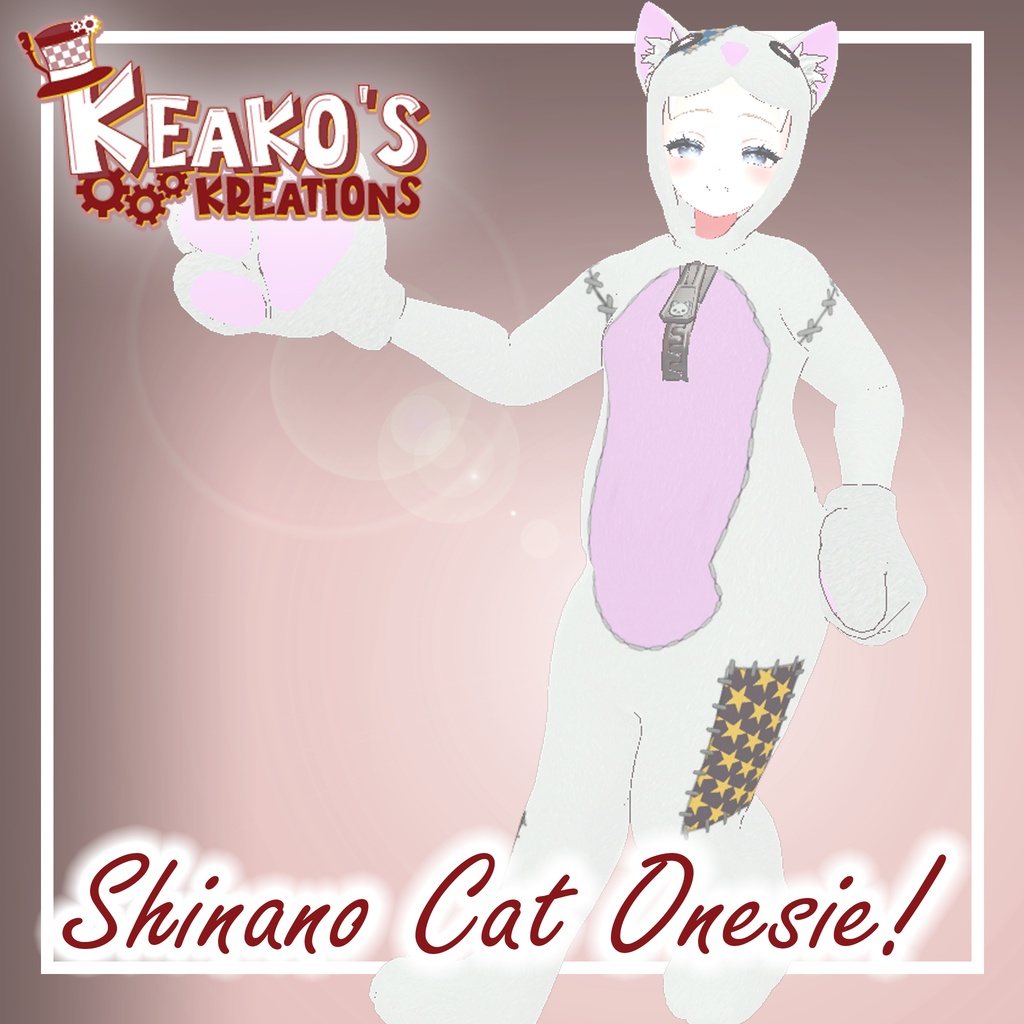 Keako Kreations - Cat Onesie for Mamehinata