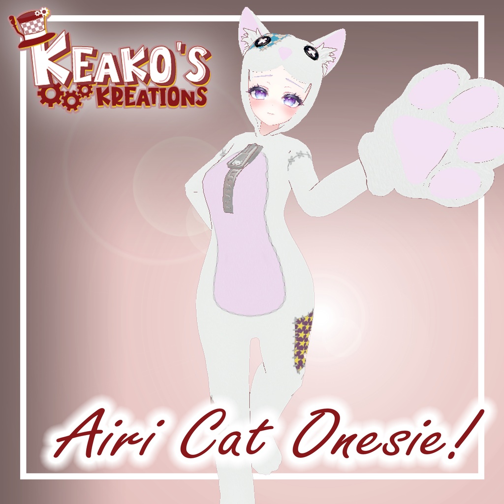 Keako Kreations - Cat Onesie for Mamehinata