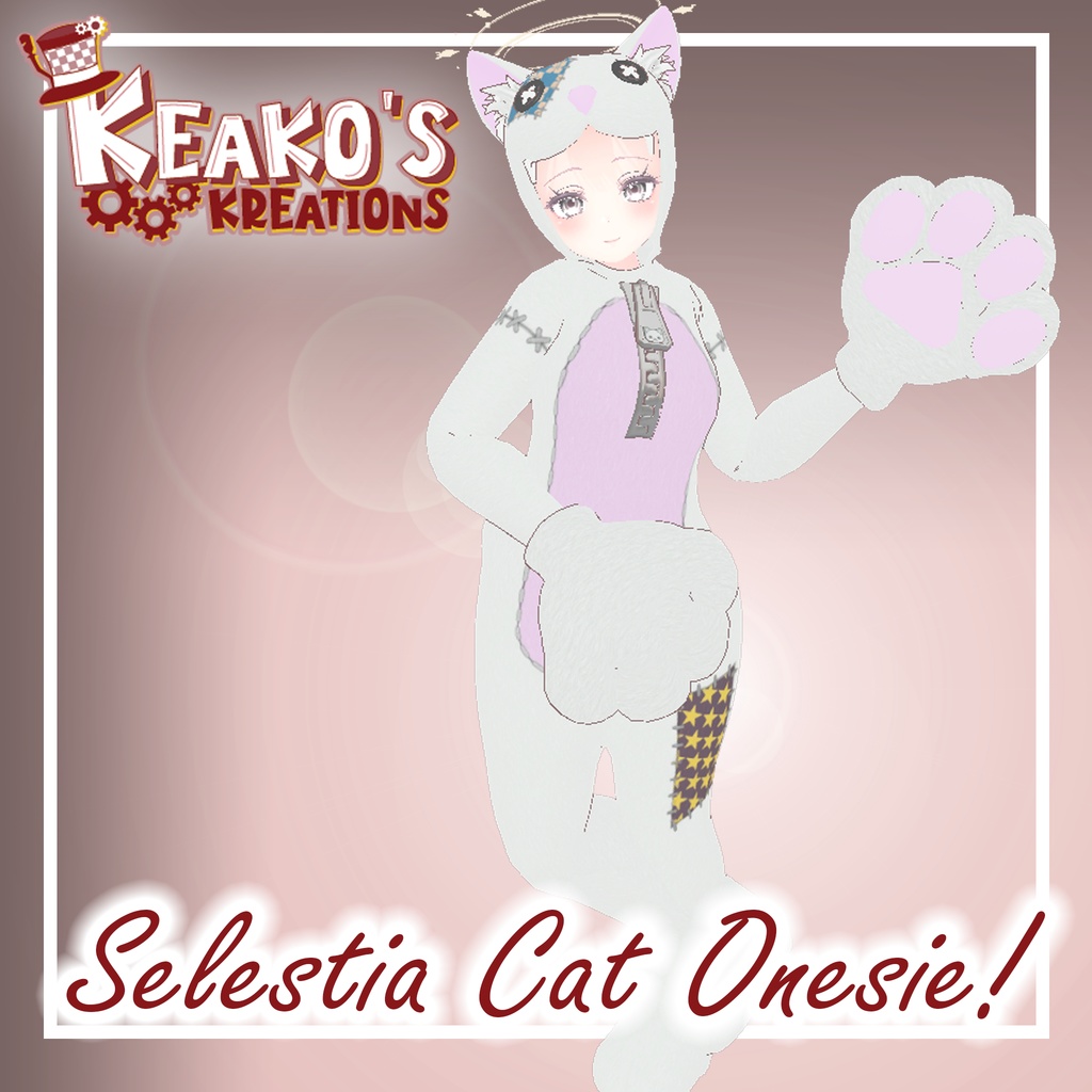 Keako Kreations - Cat Onesie for Mamehinata