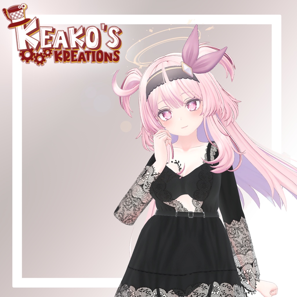 ✨ Elegant Lace Dress 【 4 Current Bases Supported 】 ✨