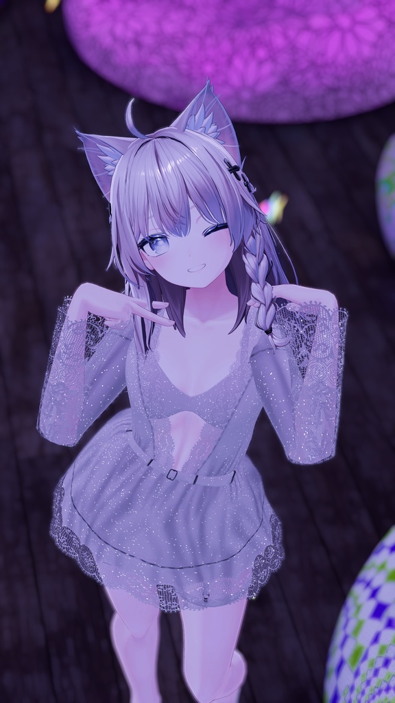 ✨ Elegant Lace Dress 【 4 Current Bases Supported 】 ✨