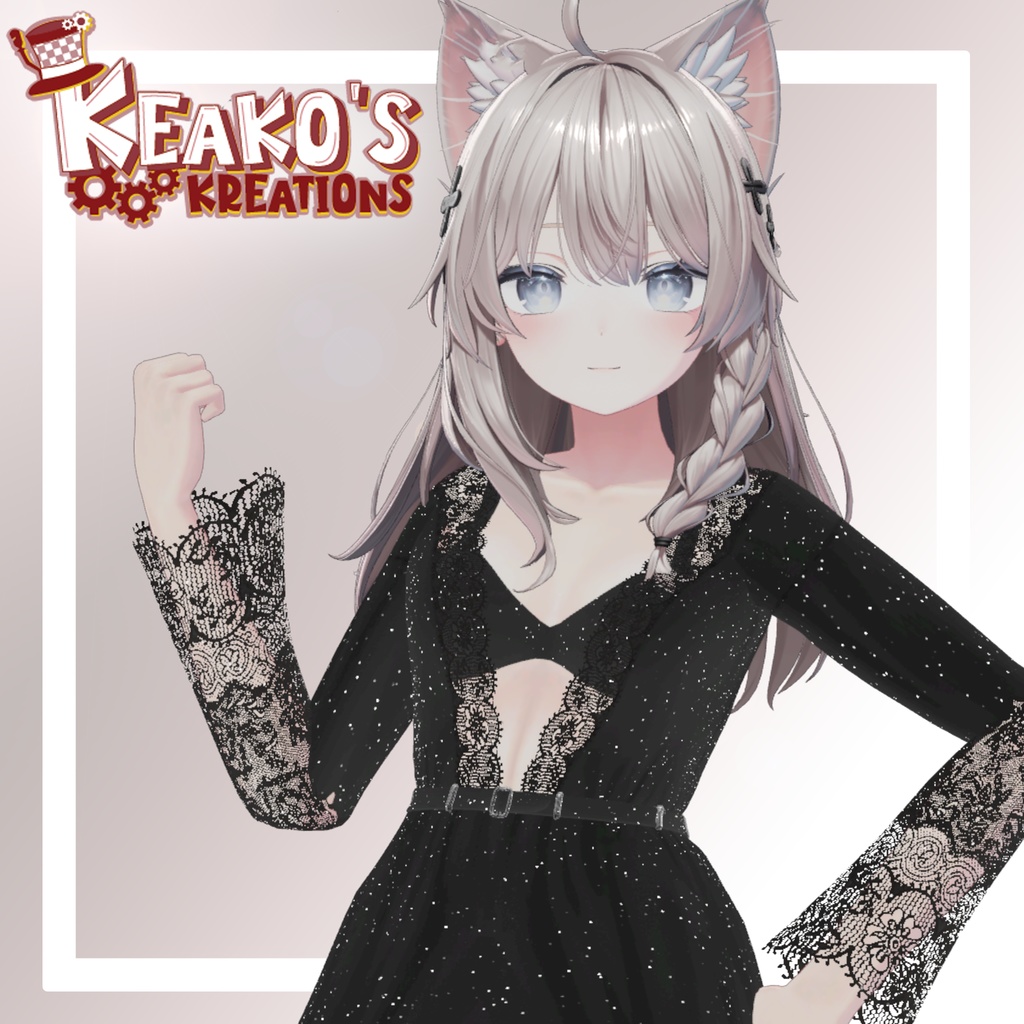 ✨ Elegant Lace Dress 【 4 Current Bases Supported 】 ✨