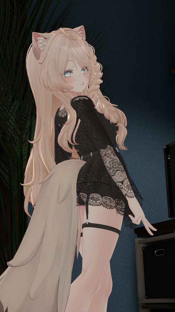 ✨ Elegant Lace Dress 【 4 Current Bases Supported 】 ✨