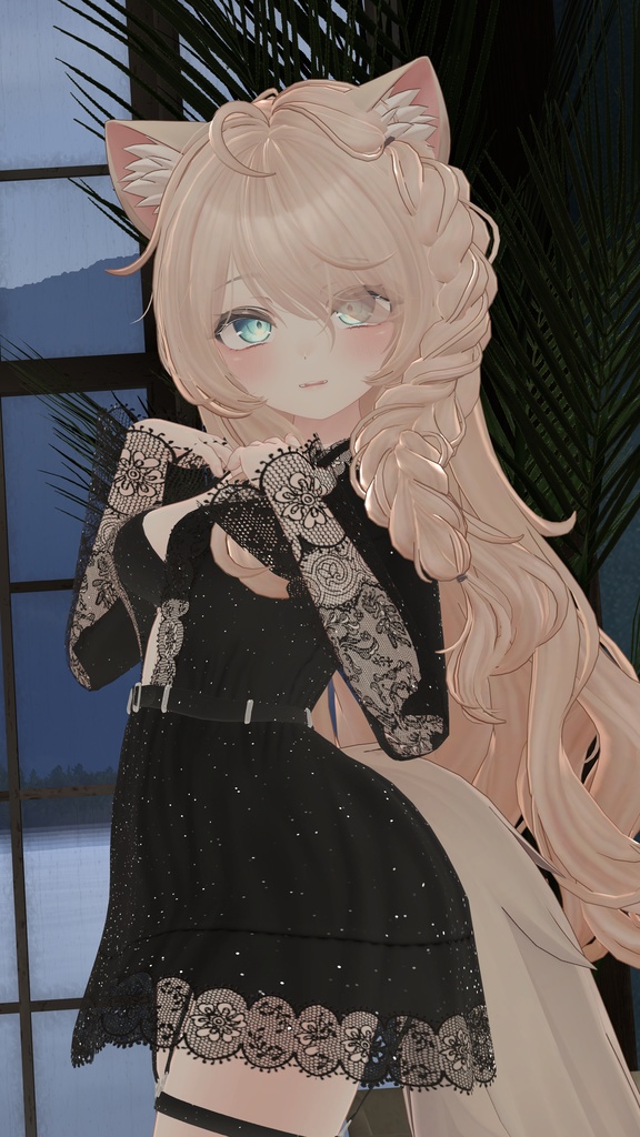 ✨ Elegant Lace Dress 【 4 Current Bases Supported 】 ✨