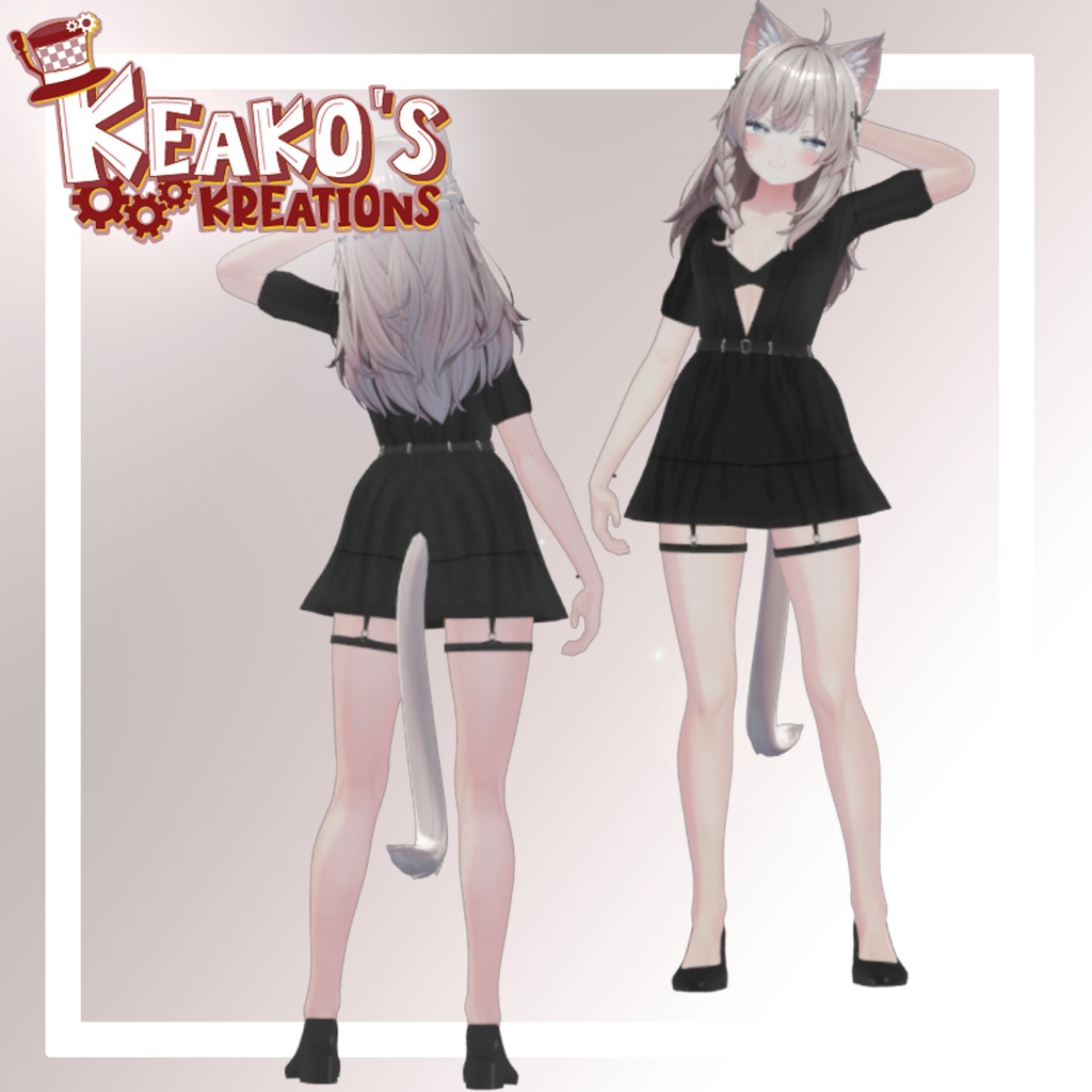 ✨ Elegant Lace Dress 【 4 Current Bases Supported 】 ✨