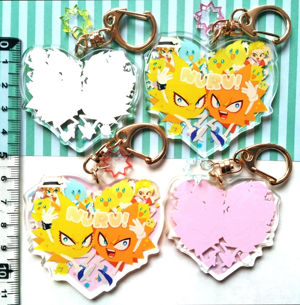 ハジケ組🌟NURUアクキー +おばてんあくきー