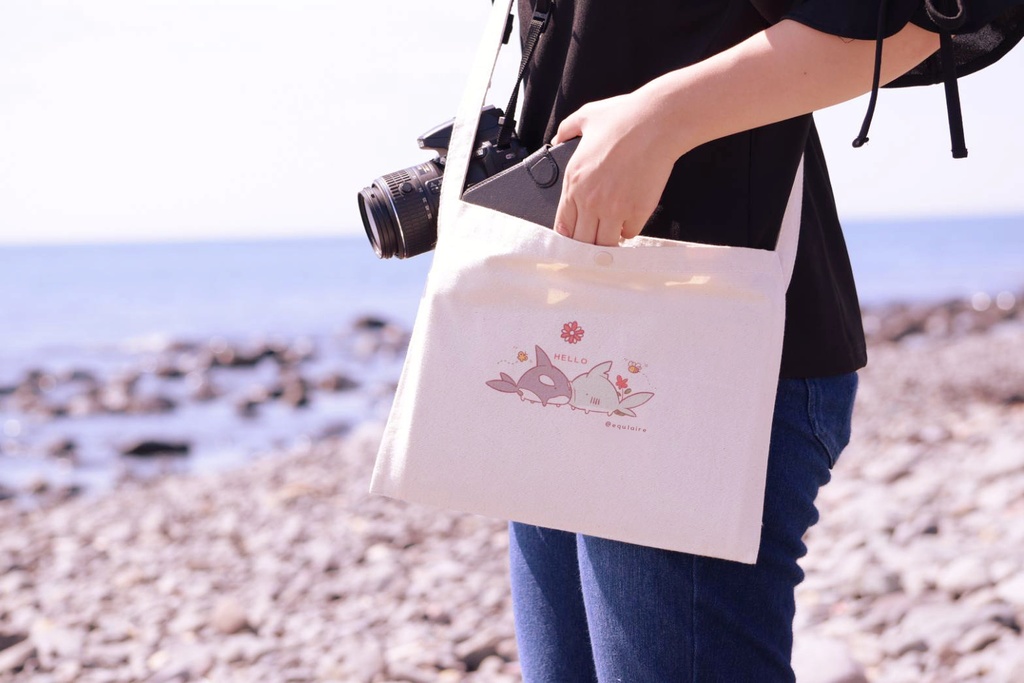 サメくん達のはろーサコッシュ