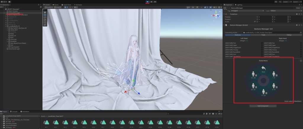 (Free) One-Click Pose System v1.1 updated