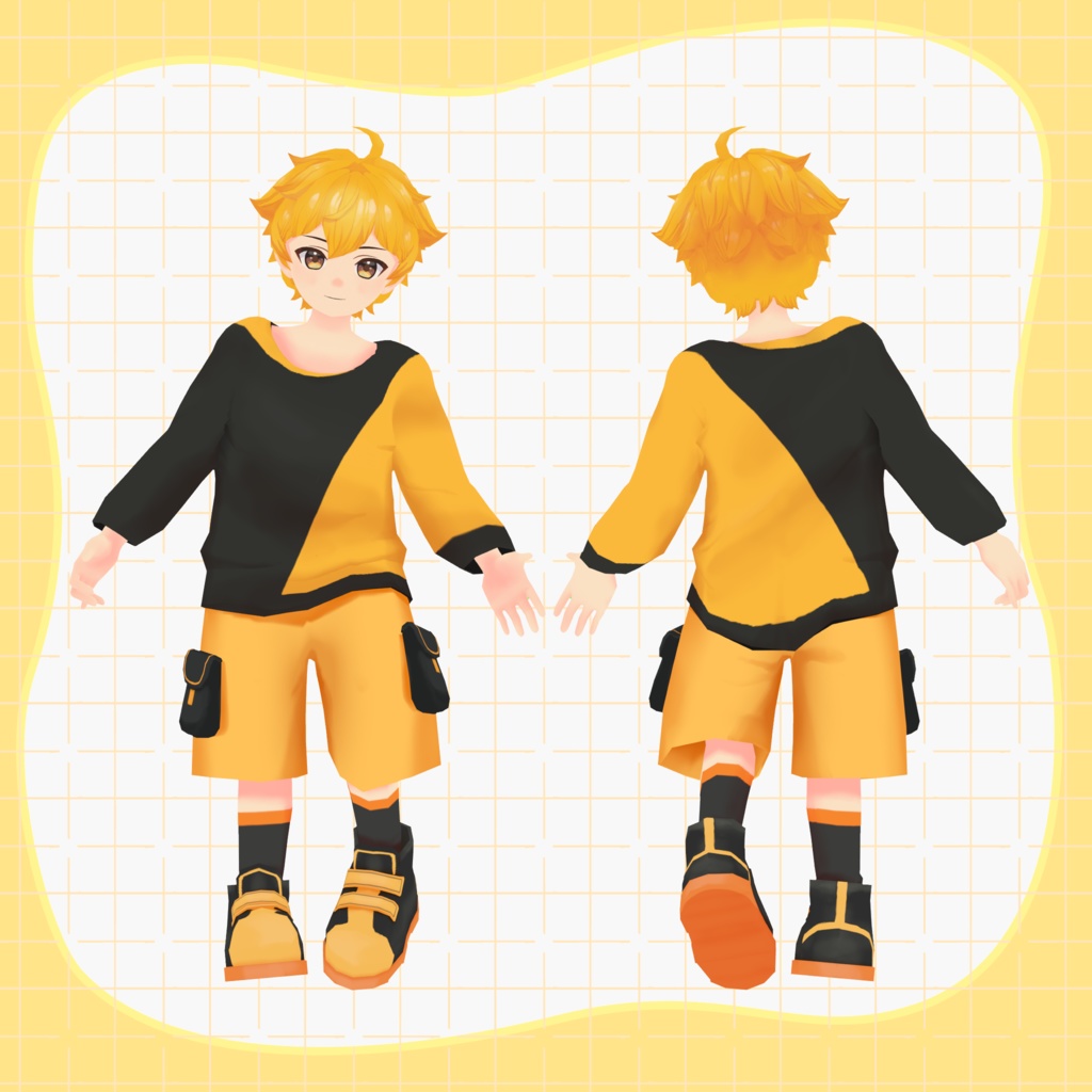 【オリジナル3Dモデル】Serin(セリン)