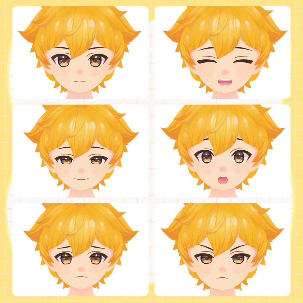 【オリジナル3Dモデル】Serin(セリン)