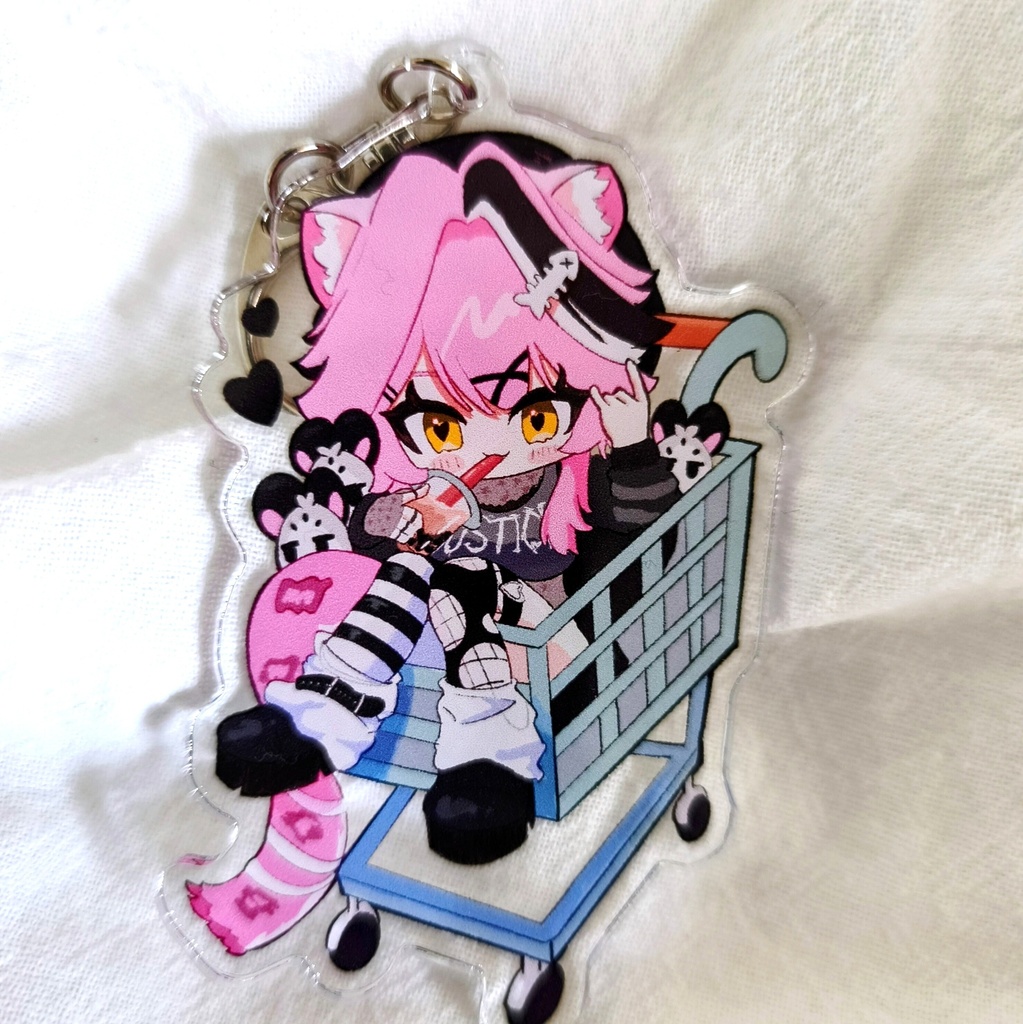 ラオーラ・パンテーラ アクリルキーホルダー ゴスver goth Raora