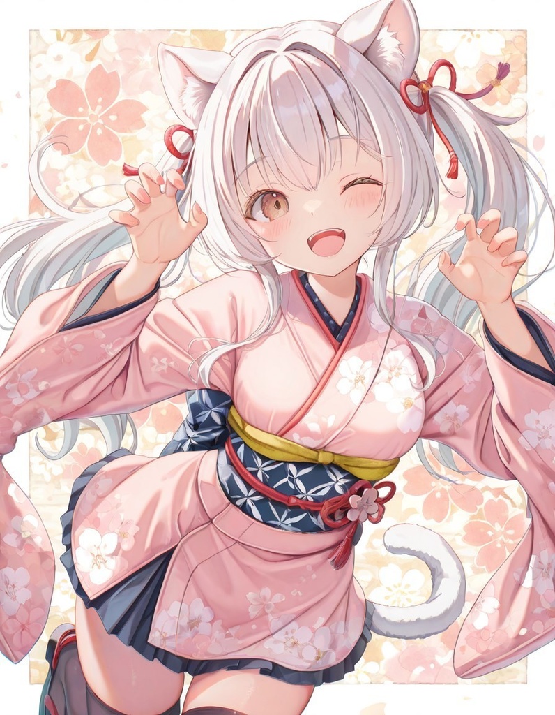 ケモ耳娘の着物ガールズコレクション