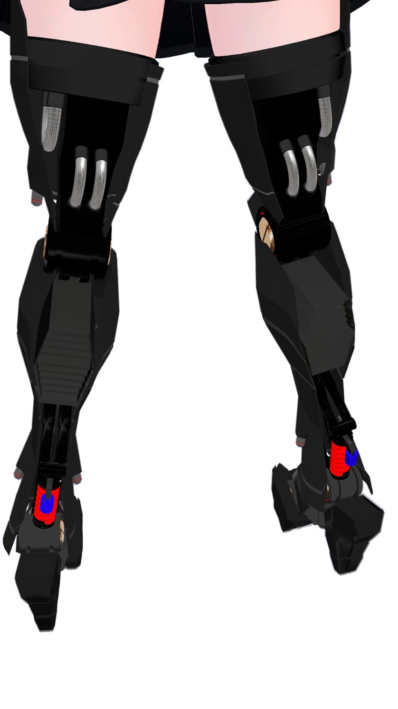 【VRChat】サイバー義足ver1.5【しなの用】