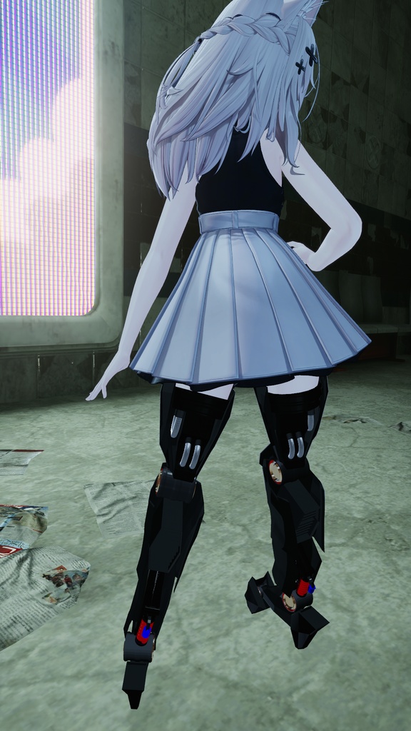 【VRChat】サイバー義足ver1.5【しなの専用】