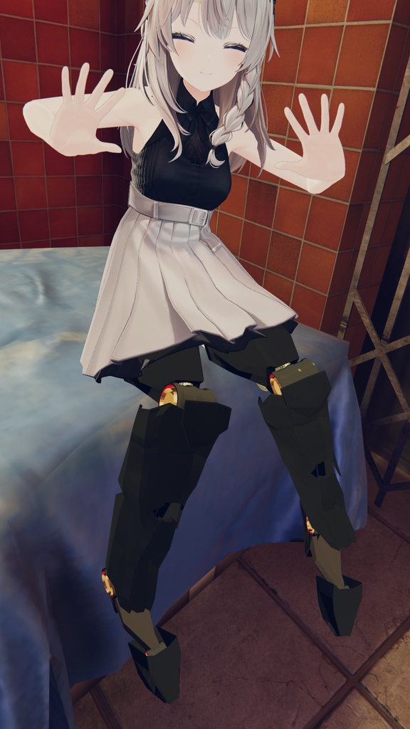 【VRChat】サイバー義足ver1.5【しなの専用】