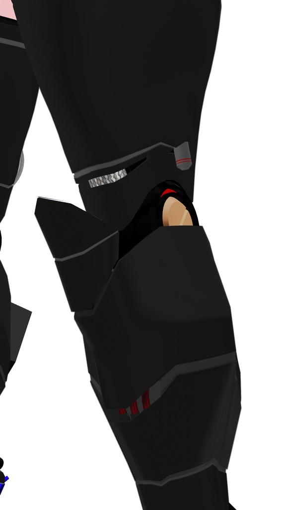 【VRChat】サイバー義足ver1.5【しなの用】