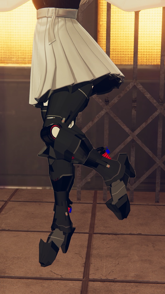 【VRChat】サイバー義足ver1.5【しなの専用】