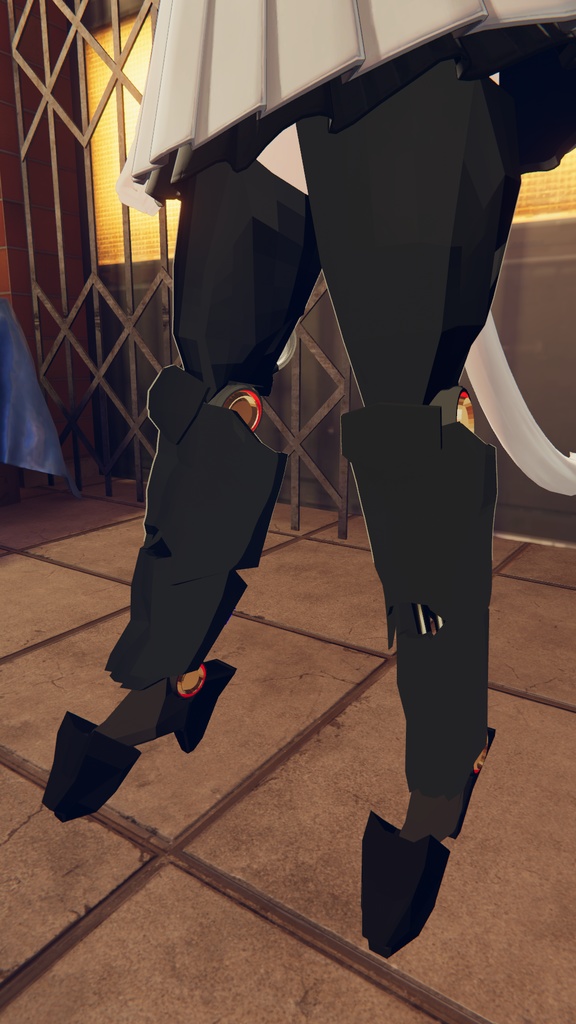 【VRChat】サイバー義足ver1.5【しなの専用】