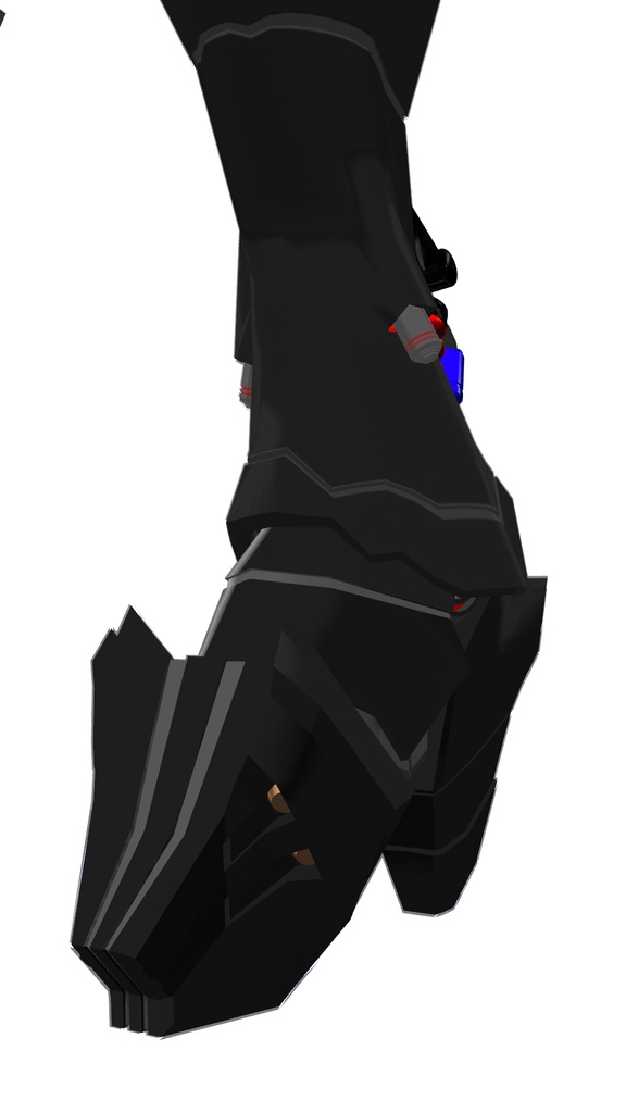 【VRChat】サイバー義足ver1.5【しなの用】