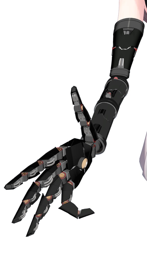 【VRChat】サイバー義手【しなの用】セール中!